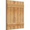 Ekena Millwork Joined Board-n-Batten Shutters, Rough Sawn Western Red Cedar, 26 7/8W x 30H, PR RBJ06S26X030RWR - alternate 2